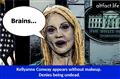 Kellyanne Conway denies being a zombie.  Offers alternative fact, "I am a human being".